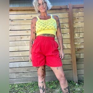 1980’s vintage Hang Ten beach babe shorts womens size small